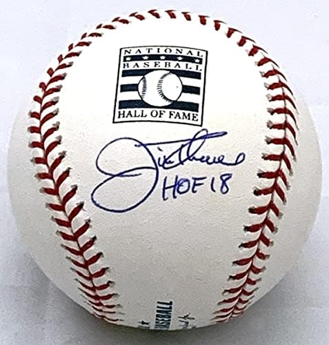 Jim Tamás Dedikált Cleveland indians White Sox Ikrek Phillies MLB Hall of Fame Baseball W/HOF 18 Beckett Tanúja - Dedikált