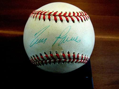 Tim Raines Kiállítások White Sox Yankees Hof Aláírt Auto Vtg Oal Gu rágták Baseball Szövetség - MLB Baseball Játék, Használt