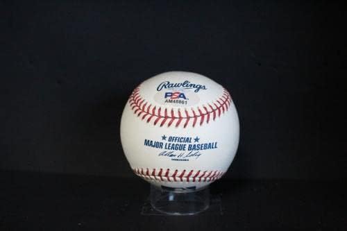 Rafael Palmeiro Aláírt Baseball Autogramot Auto PSA/DNS AM48861 - Dedikált Baseball