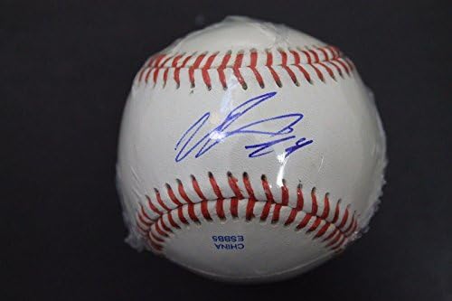 Niuman Romero Boston Red Sox Indfians Autográf, Aláírt MLB Baseball H - Dedikált Baseball