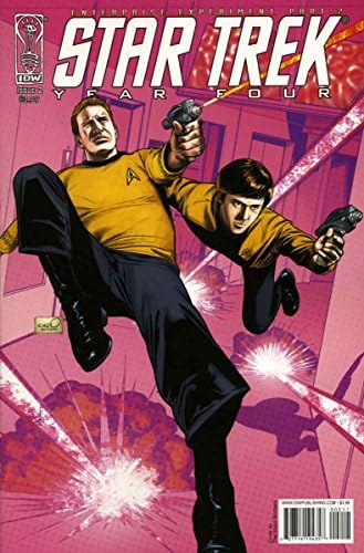 A Star Trek Évben Négy: Enterprise Kísérlet 2 VF/NM ; IDW képregény