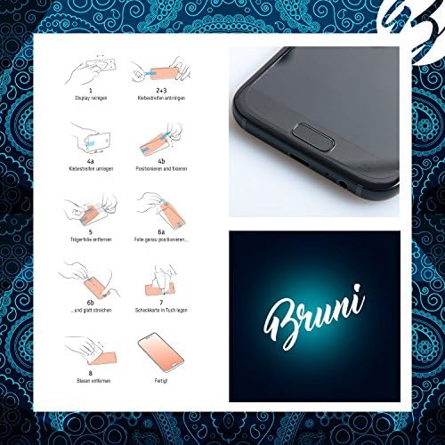 Bruni képernyővédő fólia Kompatibilis a Pocketbook Touch HD 2 Védő Fólia, Crystal Clear Védő Fólia (2X)