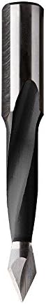CMT 314.050.11 2 Fuvola Tipli Gyakorlat a Lyukakon Keresztül, 5mm (13/64-Hüvelyk) Átmérőjű, 10x26mm Szár, Jobb oldali Forgatás