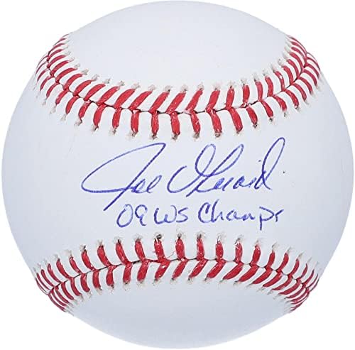 Joe Girardi New York Yankees Dedikált Baseball 09 WS Champs Felirat, - Dedikált Baseball