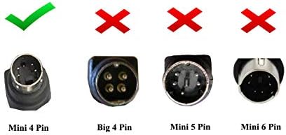 UPBRIGHT Mini 4-Pin 5V 12V AC/DC Adapter Kompatibilis a Western Digital WD 1705U WD1600B012-RNN 3805U WD1600BO12-RNN WDXF1600JBRNN