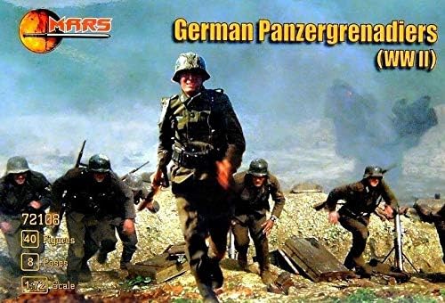 A Mars Adatok Luftwaffe Mezőt, majd a német Elit Osztály, Panzergrenadiers 1/72