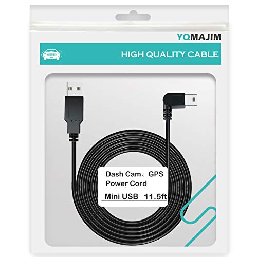YQMAJIM Töltés hálózati Kábelt a Kamera, (11.5 Ft), USB 2.0, Mini USB Autó Jármű Hatalom Töltő Adapter Kábel Garmin Nuvi