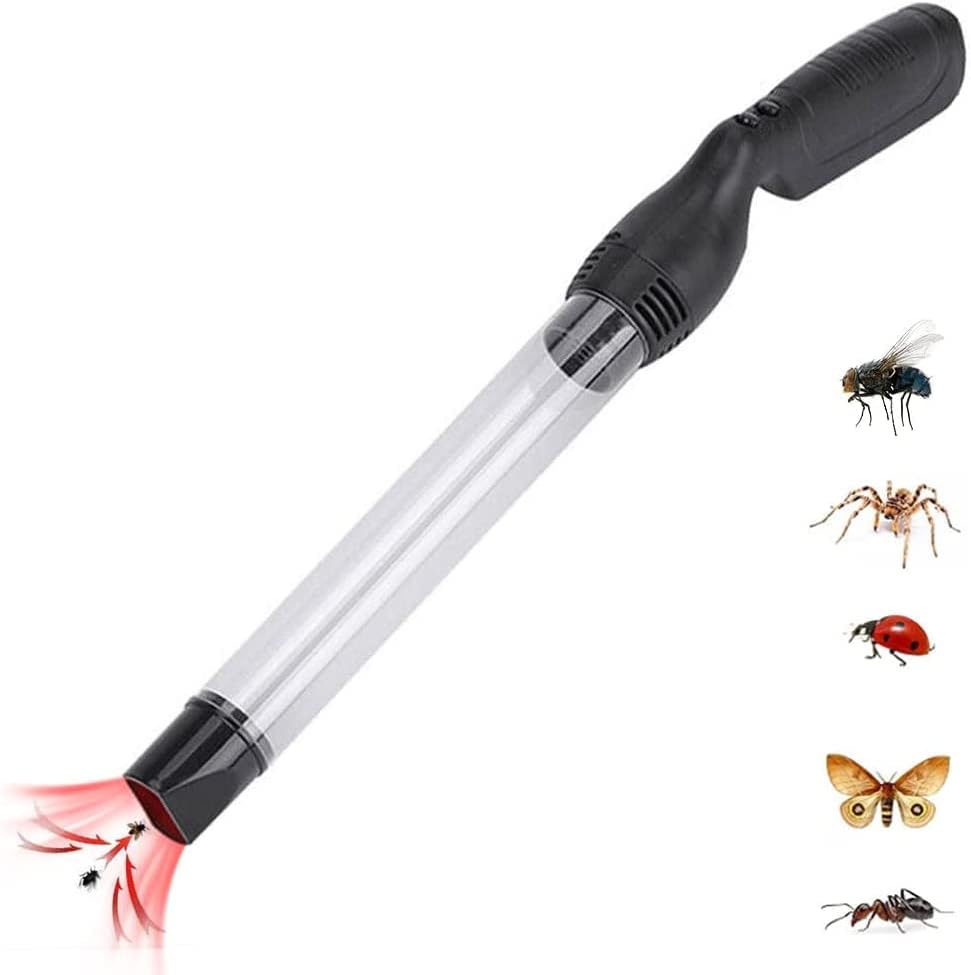 Vákuum Bug Catcher,Pók, Rovar Fogó Csapdák, LED Lámpa,Porszívó, növényvédelem Kézi Bug Balek Felnőttek, Gyerekek,Bogár Vákuum