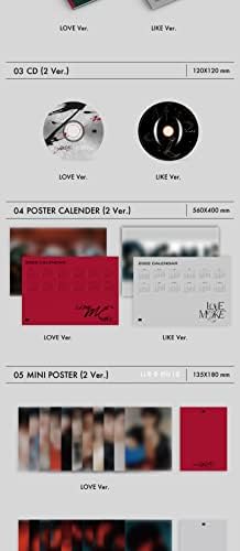 OMEGA X szeretsz 2. Mini Album Tartalmát+Üzenetet fénykép kártya+Nyomkövető Kpop Lezárt (VÉLETLENSZERŰ)