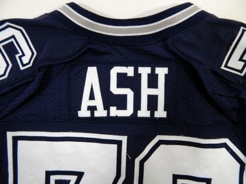 2015 Dallas Cowboys Richard Ash 76 Játék Kiadott Haditengerészet Jersey 48 DP16995 - Aláíratlan NFL Játék Használt Mezek