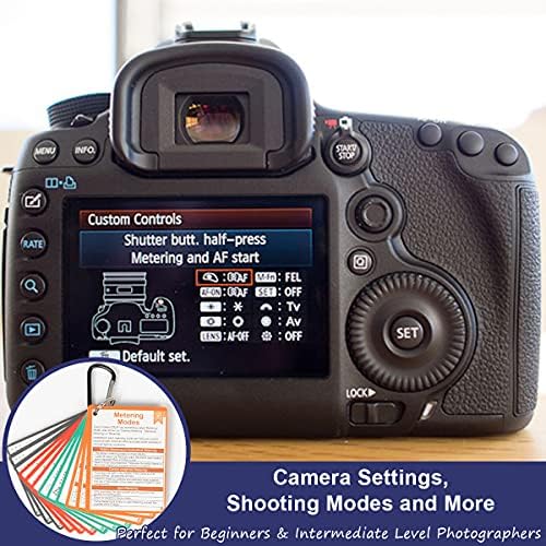 Fotózás Tartozékok DSLR puskát Kártyák Canon, Nikon, Sony, Fényképezőgép Tartozékok Gyorsan Referencia Kártyák Fotózás Útmutatók