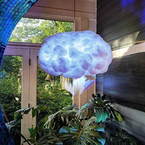 MORESEC DIY Úszó Felhő Lógott Fény, LED-es Meleg Fehér Felhők Lámpa Éjszakai Lámpa Cloud Kreatív, Kézzel készített a Gyermekek