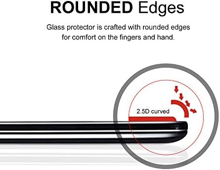 (2 Csomag) Supershieldz Tervezett LG X Venture Edzett Üveg kijelző Védő fólia Anti Karcolás, Buborék Mentes