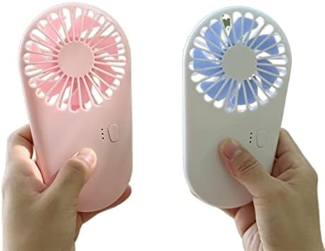 JKYYDS Fan Mini Kis Ventilátor USB Hordozható Kézi Néma nagy Szél Lóg Nyak Töltés Kincs Elektromos Ventilátor (Szín : 3)