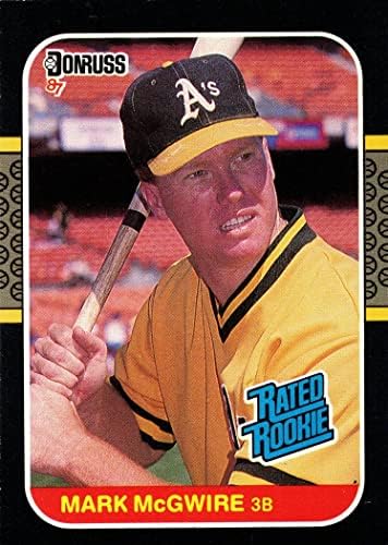 1987 Donruss 46 Mark McGwire Baseball Kártya - Névleges Újonc