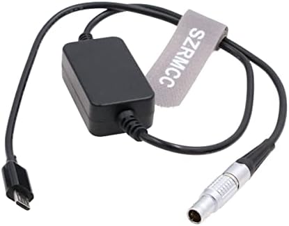 SZRMCC Mag Nano Follow Focus Motor vagy a Kézikerék Micro USB 5V Szabályozott AUX 2 Tűs hálózati Kábel ARRI Alexa PIROS Z
