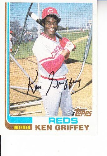 1982 Topps Baseball 620 Ken Griffey