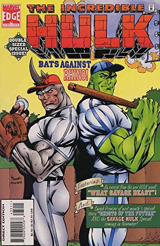 A hihetetlen Hulk, A 435 VF/NM ; Marvel képregény | Orrszarvú Baseball Peter David