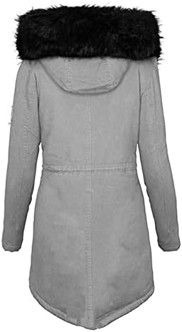 A téli Kabátok Női 2022 Plus Size Sűrűsödik Gömbhal Kabát Divat Meleg Hideg Időjárás Zubbonyok Zip kapucnis felső Esztétikai