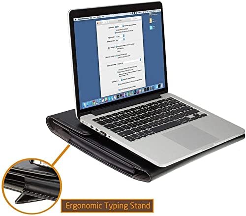 Broonel Fekete Bőr Tok tartó - Kompatibilis: Lenovo ThinkPad T590 15.6 Inch
