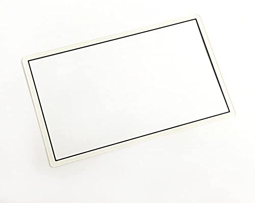 SZLG Felső Felső LCD-kijelző-Műanyag Fedél a Shell A Nintendo Új 3DS （Fehér）