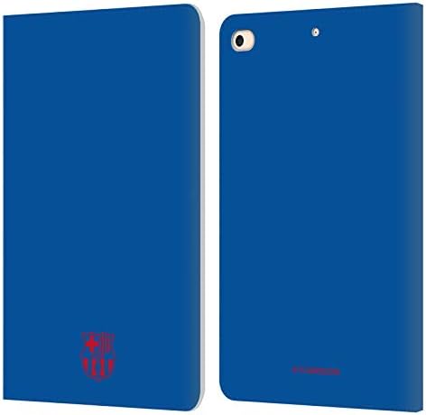 Fejét az Esetben Minták Hivatalosan Engedélyezett FC Barcelona Címer Kék Minták Bőr Könyv Tárca burkolata Kompatibilis Apple