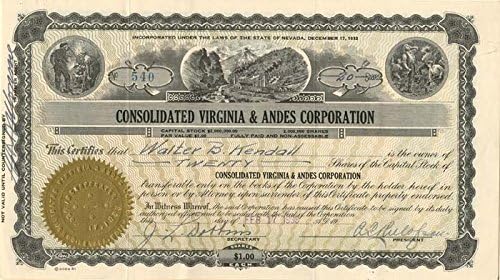 Konszolidált Virginia Andokban Corporation