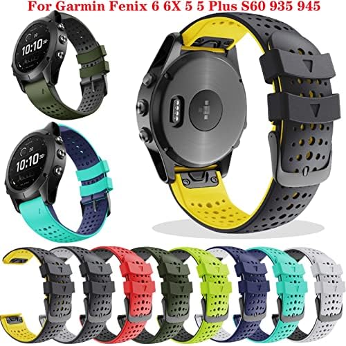 Wtukmo Szilikon Quickfit Watchband A Garmin Fenix 6X Pro Nézni Easyfit Csukló Heveder Zenekar A Fenix 6 Pro Smart Óra 26