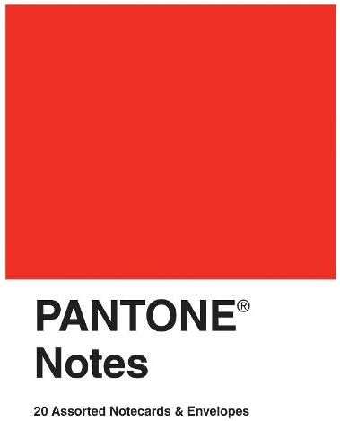 A Pantone Megjegyzések: 20 Válogatott Notecards & Boríték (Pantone Szín Útmutató Kártya Beállítása, Üres Művészeti Írószer)