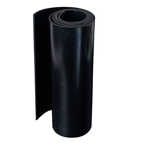 Fekete Gumi Lap gumiszőnyeg Párna Tábla 1db 100mm x 1m x 1m, Vízálló, Extra Ellenálló, Olaj-Ellenálló, saválló, lúgálló,