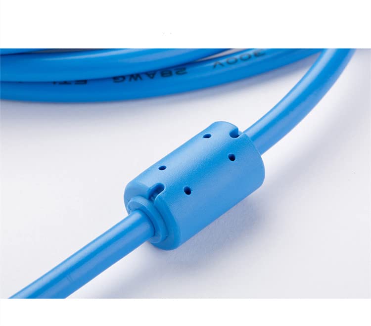 Alkalmazható az USB-SLB2053RASL1 EK Sorozatú PLC Programozási Kábel Adat Letöltés Kábel Kék opto-Elszigetelt chip