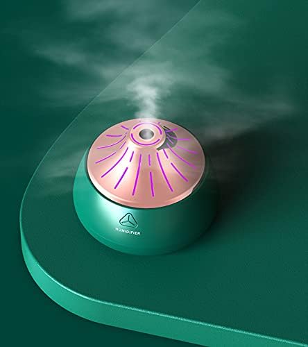 SHIK Hordozható Mini Párásító,Állítható Köd Mód Hűvös Köd Diffúzor,Asztali Csendes USB-Párásító, Éjszakai Fény, a Hálószobában