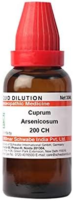 Dr. Willmar a Csomag India Cuprum Arsenicosum Hígítási 200 CH