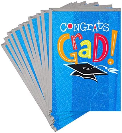 Hallmark Csomag Érettségi Kártyák, Gratula (10 Kártyák Boríték)