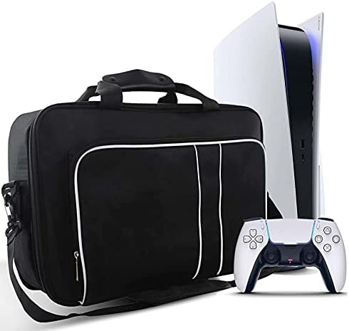 Archir hordtáska a PS5 Utazási Tároló Táska Kompatibilis Playstation 5 PS5 Digital Edition PS5 játékkonzolok，Irányítók Por