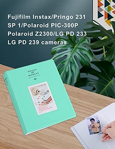 Fotóalbum a Polaroid Képeket,128 Zsebbel Album a Fujifilm Instax Mini 7-es 8 8+ 9 25 26 50 70 90 Azonnali Kamera Kártya Nevét,Fotó,
