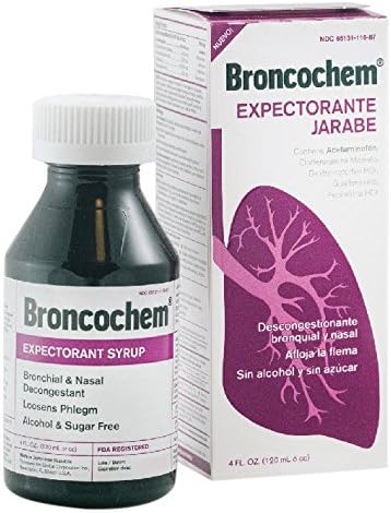 Broncochem II Köptető Szirup, 4 oz