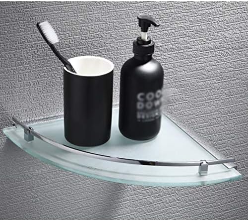 GSDNV Új fürdőszoba sarok polc rack glass fürdőszoba, tároló állvány kozmetikai polc sampon polc fürdőszoba hardver medál