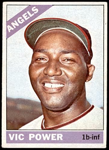 1966 Topps 192 Vic Hatalom Los Angeles Angels (Baseball Kártya) JÓ Angyalok