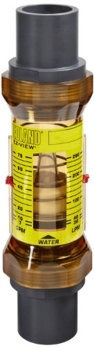 Hedland H628-604-R-EZ-Nézet Áramlásmérő A Szenzor, Polyphenylsulfone, Használható Víz, 0.5 - 4 gpm Áramlási Tartomány, 1